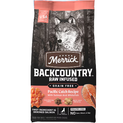 Merrick Backcountry Raw Infused Pacific Catch Grain Free Dog Food