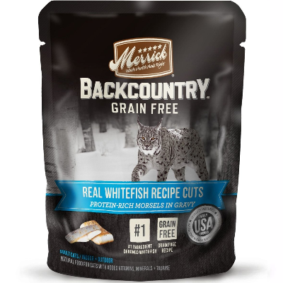 Merrick Backcountry Real Whitefish Cuts Grain Free Wet Cat Food