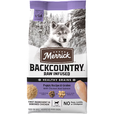 Merrick Backcountry Raw Infused with Healthy Grains Puppy Food