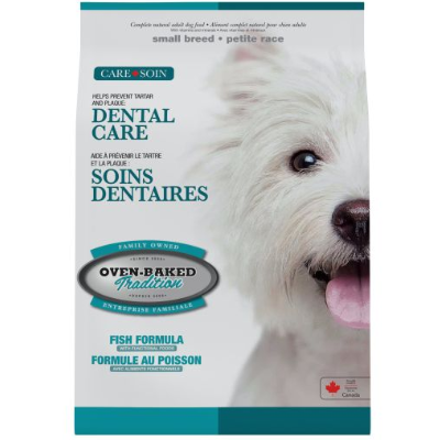 Oven Baked Tradition Dental Care Fish Small Breed Dog Food
