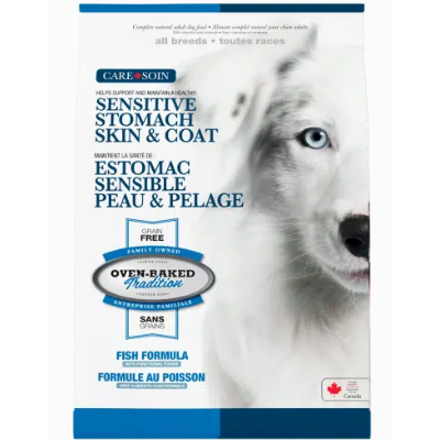 Oven Baked Tradition Sensitive Stomach, Skin, and Coat Care Fish Adult Dog Food