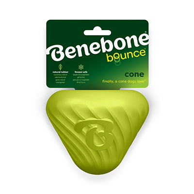 Benebone Bounce Rubber Cone Dog Toy
