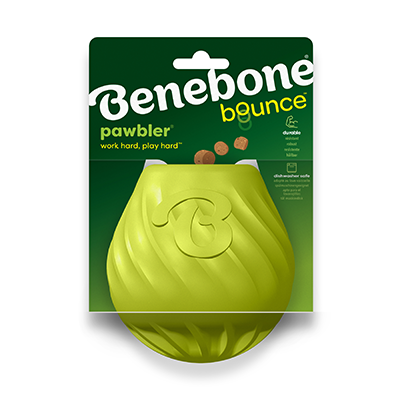 Benebone Bounce Pawbler Rubber Dog Toy