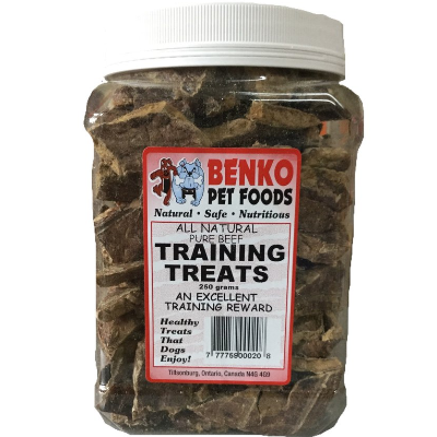 Benko Pet Foods All Natural Beef Lung Dog Training Treats