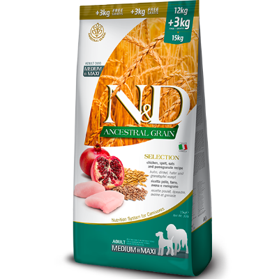 Farmina N&D Ancestral Selection Med/Maxi Dog Food