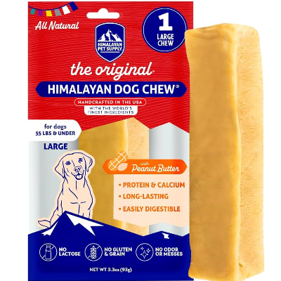 Himalayan Pet Supply Original Peanut Butter All Natural Dog Chew
