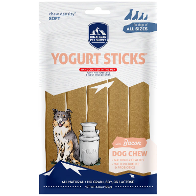 Himalayan Pet Supply Bacon Yogurt Sticks Soft Dog Chews
