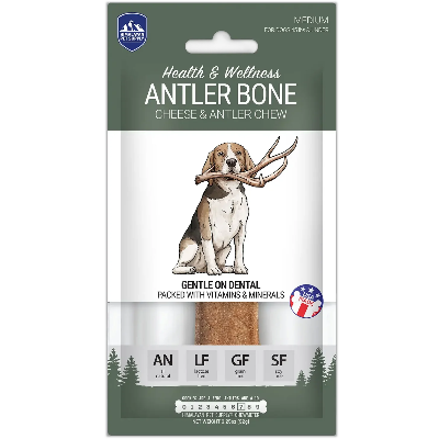 Himalayan Pet Supply Cheese and Antler Bone Dog Chew
