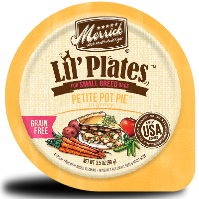 Merrick Lil' Plates Petite Pot Pie Grain Free Small Breed Wet Dog Food