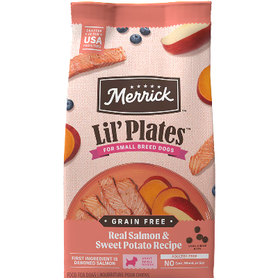 Merrick Lil' Plates Salmon and Sweet Potato Grain Free Small Breed Dog Food