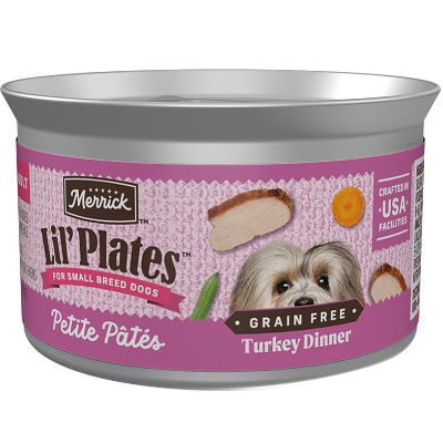 Merrick Lil' Plates Turkey Grain Free Small Breed Canned Dog Food