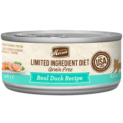 Merrick Duck Limited Ingredient Grain Free Canned Cat Food