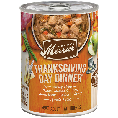 Merrick Thanksgiving Day Dinner Grain Free Canned Dog Food