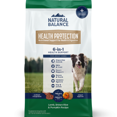 Natural Balance Health Protection Lamb, Brown Rice, and Pumpkin Dog Food