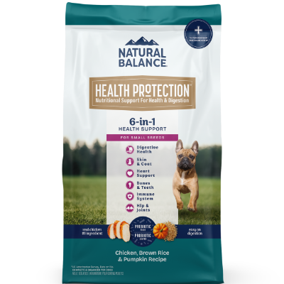 Natural Balance Health Protection Chicken, Brown Rice, and Pumpkin Small Breed Dog Food