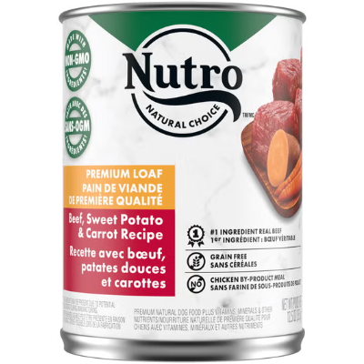 Nutro Natural Choice Beef Loaf Grain Free Canned Dog Food