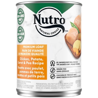 Nutro Natural Choice Chicken Loaf Grain Free Canned Dog Food