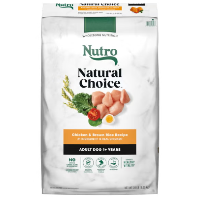 Nutro Natural Choice Chicken and Rice Adult Dog Food