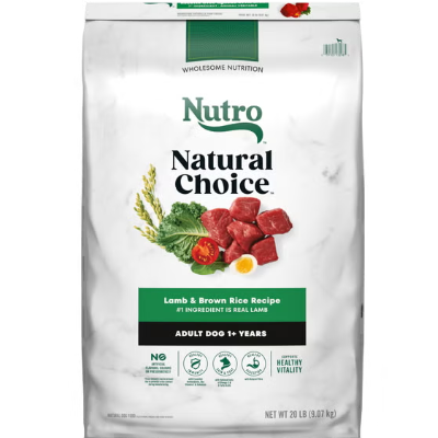 Nutro Natural Choice Lamb and Rice Adult Dog Food