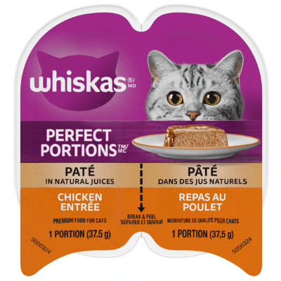 Whiskas Perfect Portions Chicken Pate Wet Cat Food