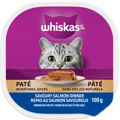 Whiskas Salmon Pate Wet Cat Food