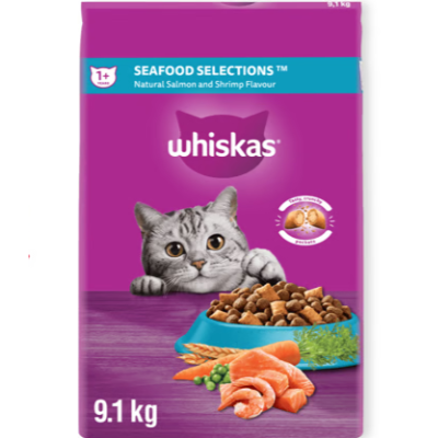 Whiskas Seafood Selections Dry Cat Food