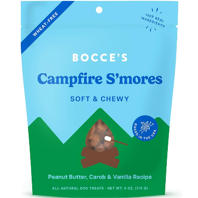 Bocce's Bakery Campfire S'mores Soft & Chewy Dog Treats