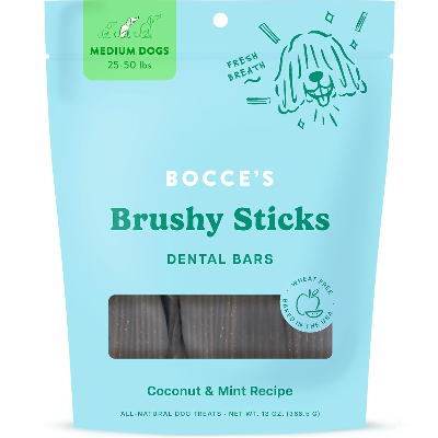 Bocce's Bakery Brushy Sticks Dog Dental Bars