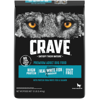 Crave Salmon and Ocean Fish Grain Free Dog Food