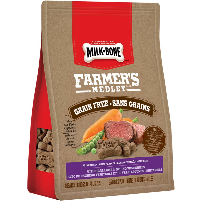 Milk-Bone Farmer's Medley Lamb and Vegetables Grain Free Dog Treats