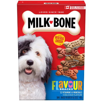 Milk-Bone Flavour Snack Biscuits Small Dog Treats