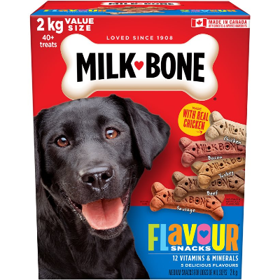 Milk-Bone Flavour Snacks Assorted Meat Medium Dog Treats