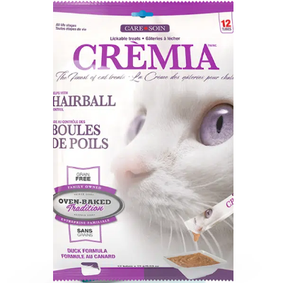 Oven-Baked Tradition Cremia Hairball Grain Free Duck Lickable Cat Treats