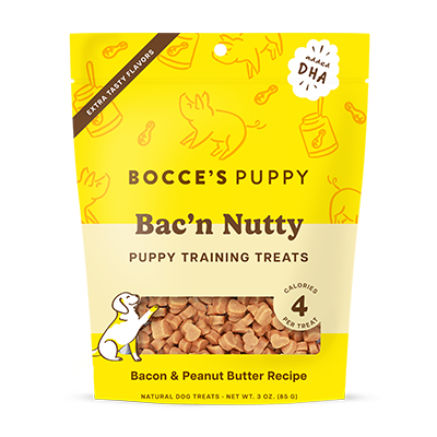 Bocce's Bakery Bac'n Nutty Puppy Training Treats