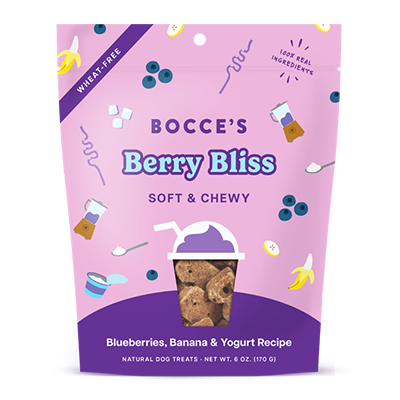 Bocce's Bakery Berry Bliss Soft & Chewy Dog Treats