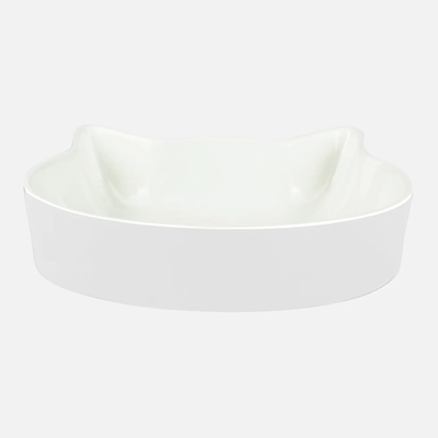 Be One Breed Cat Face Ceramic Pet Dish