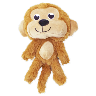 Be One Breed Daddy Monkey Plush Dog Toy